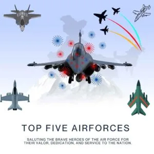 Top 5 Strongest Air Forces in the World, 2024