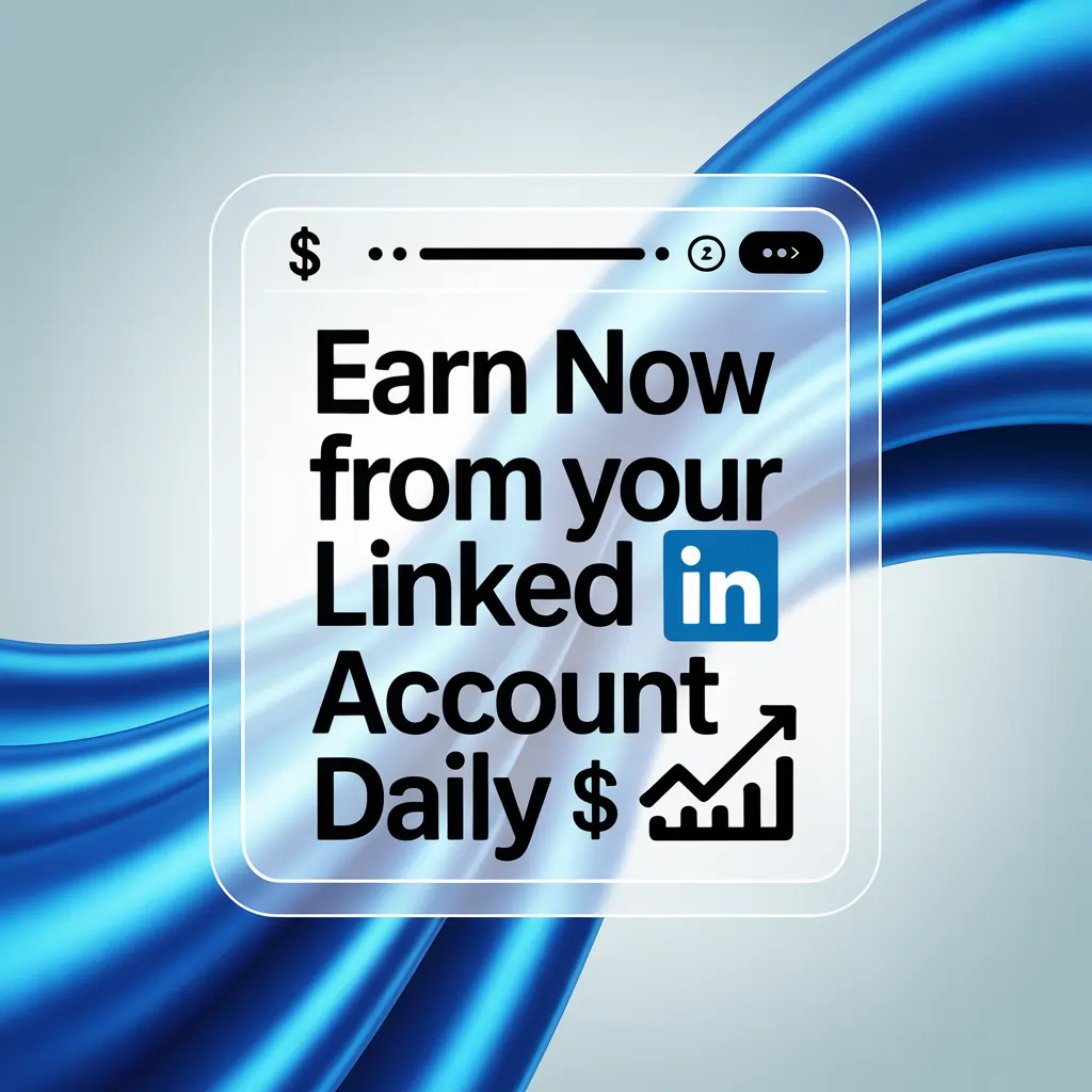 Earn Now from your linkedin Account