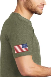 flag patch on Shirts