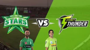 Melbourne Stars vs Sydney Thunder
