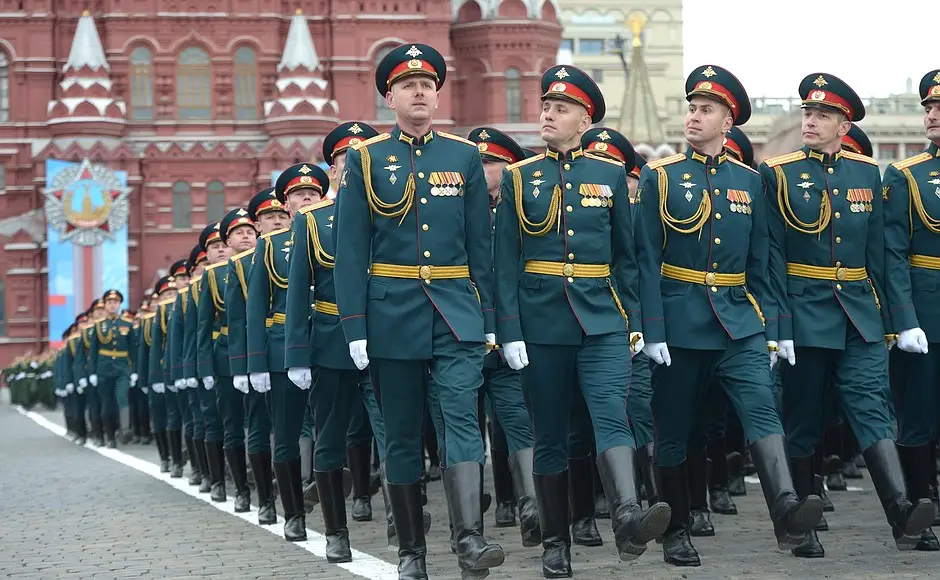 Russian Army Parade Uniform