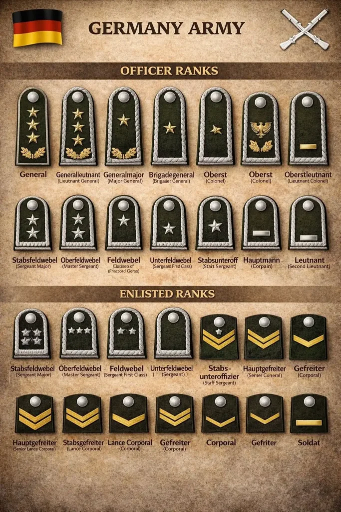 german military ranks