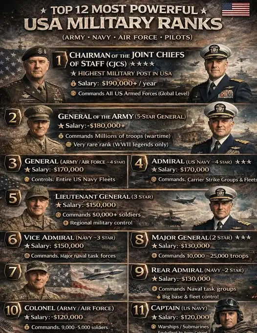 US Military Ranks