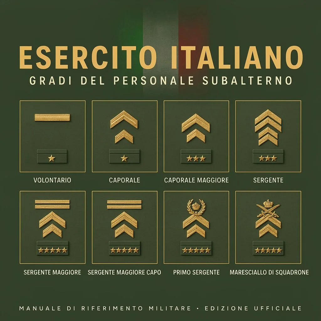 italian Soldeirs Ranks Insignias Images