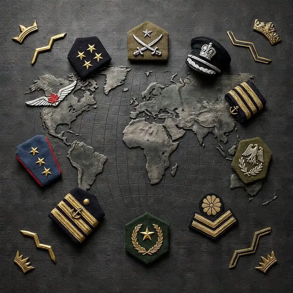 world military ranks and insignia
