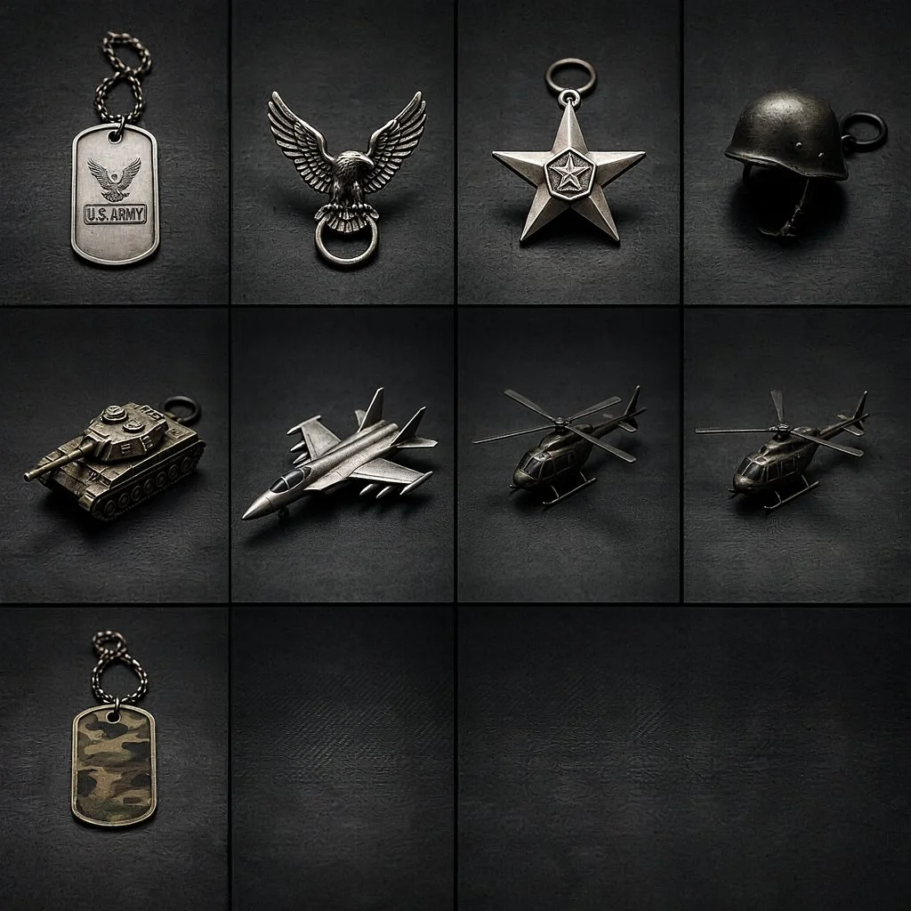beautiful military keychain ideas