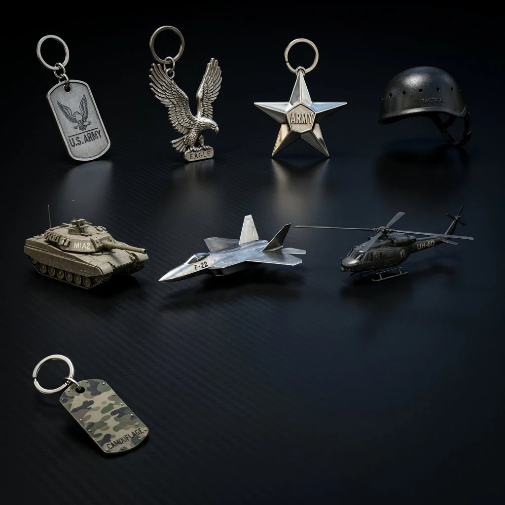 beautiful military keychain ideas