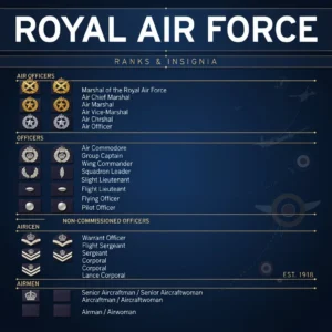 british air force ranks insignia