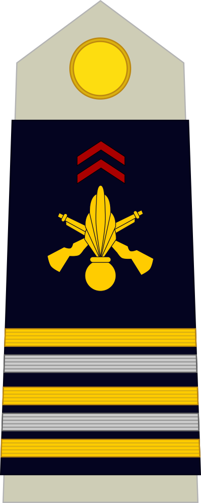 Lieutenant-colonel shoulder insignia