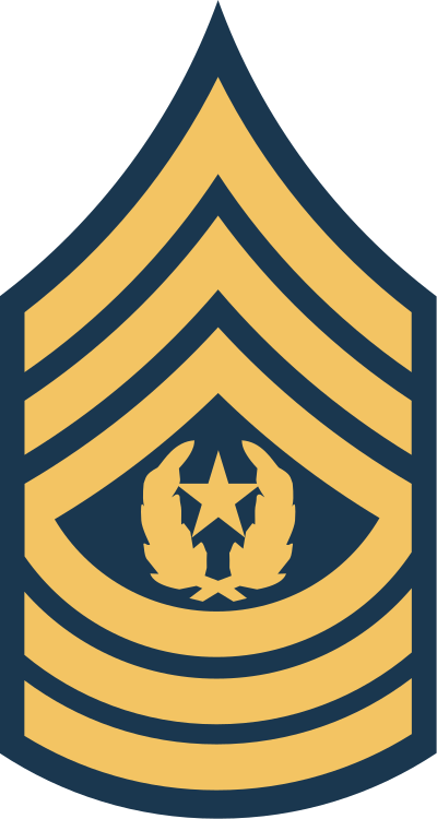 US Army Command Sergeant Major insignia