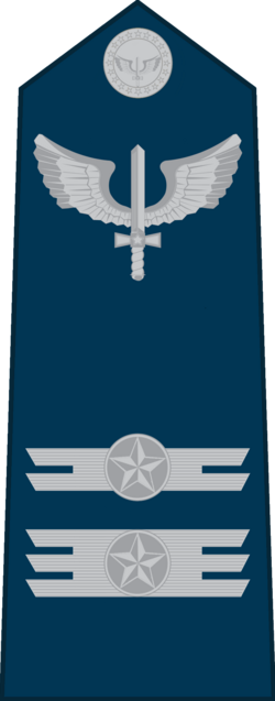 Tenente-Coronel air force shoulder insignia
