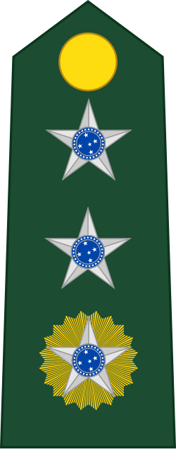 Major shoulder insignia