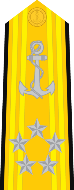 Almirante shoulder insignia