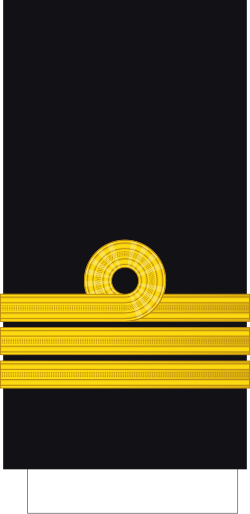 Capitão de Fragata naval sleeve insignia