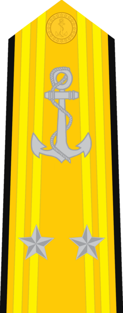 Contra-Almirante shoulder insignia