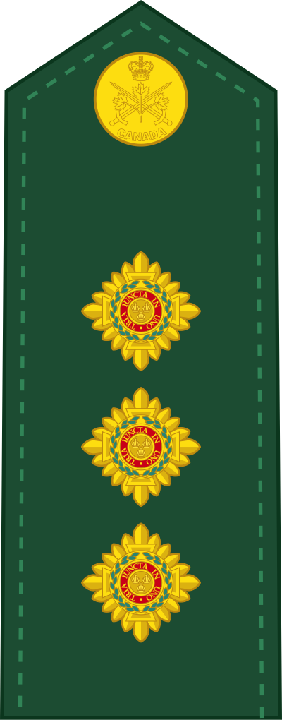 Canadian Army Captain rank insignia