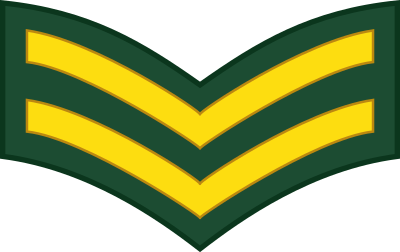 Canadian Army Corporal rank insignia