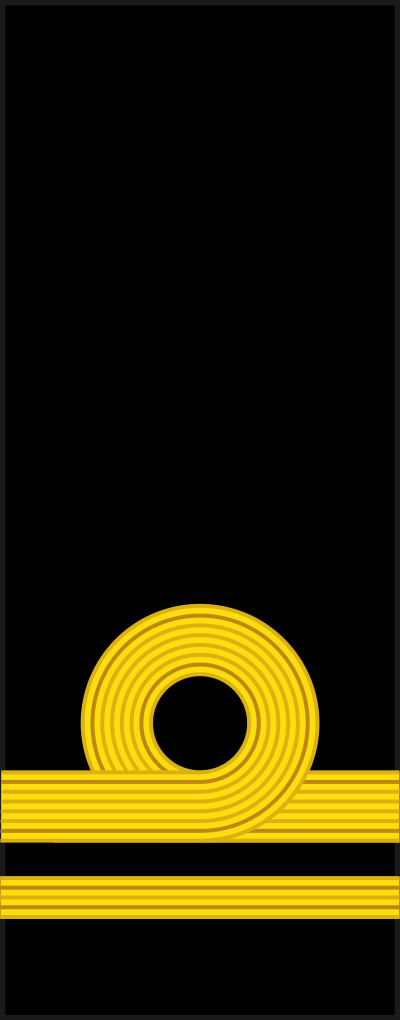 Royal Canadian Navy Sub-Lieutenant rank insignia