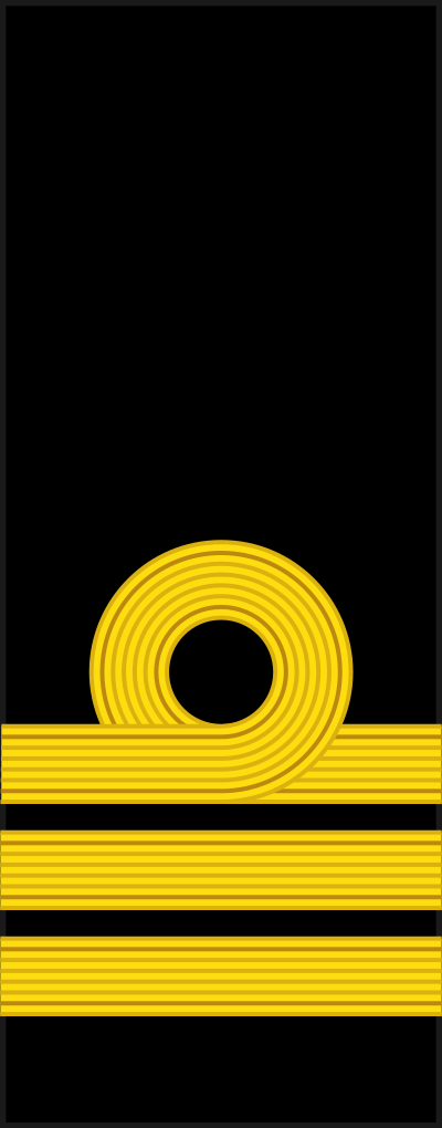 Royal Canadian Navy Commander rank insignia