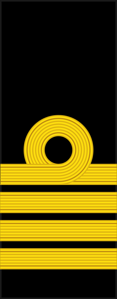 Royal Canadian Navy Captain (N) rank insignia