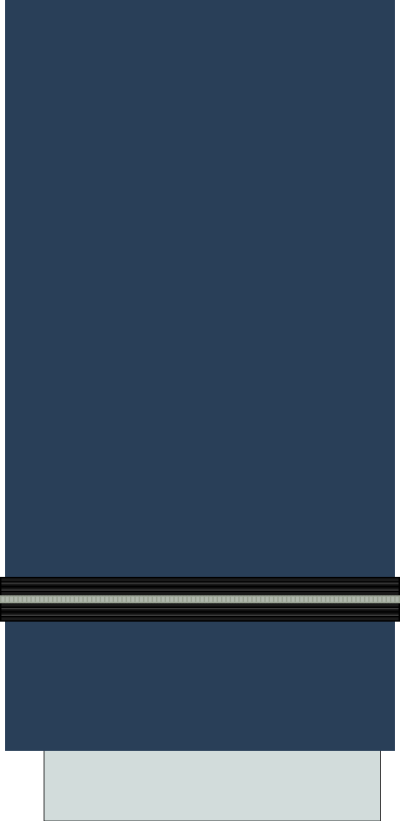 RCAF Second Lieutenant rank insignia
