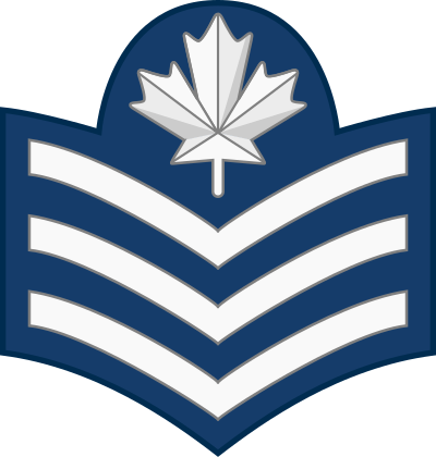 RCAF Sergeant rank insignia