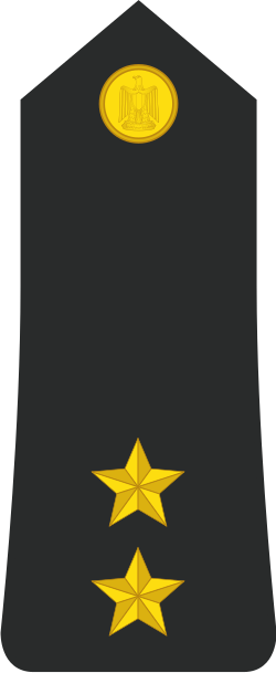 Naval Mulazim awwal shoulder insignia