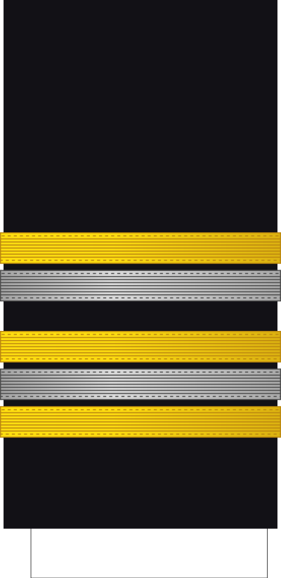 Capitaine de frégate sleeve insignia