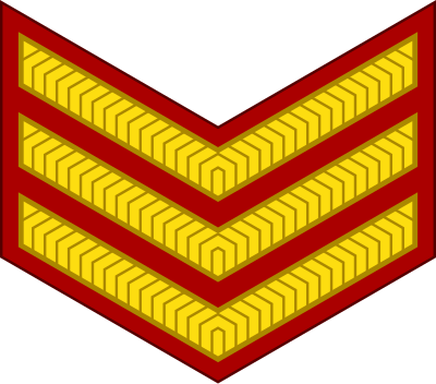 Havildar of the Indian Army insignia