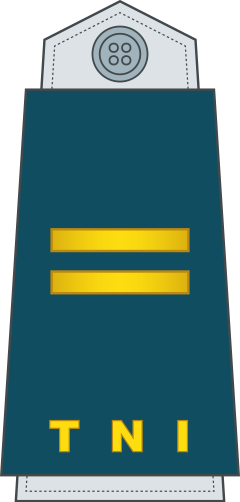 Letnan Satu shoulder/sleeve insignia
