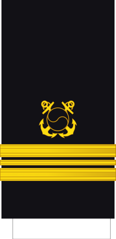 Soryeong lieutenant commander sleeve insignia