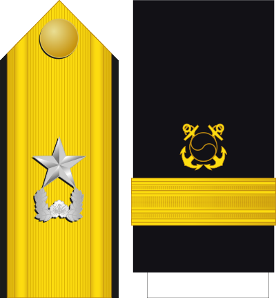 Junjang rear admiral lower half insignia