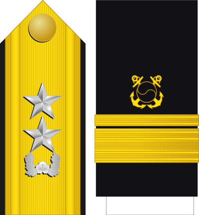 Sojang rear admiral upper half insignia