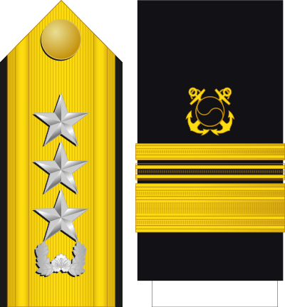 Jungjang vice admiral insignia
