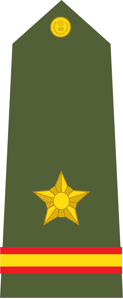 Naib Subedar of the Indian Army insignia