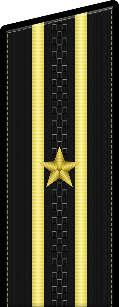 Captain 3rd Rank shoulder board