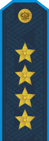 VKS General of the Army shoulder board