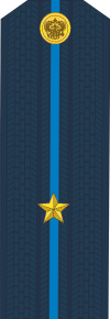 VKS Junior Lieutenant shoulder board