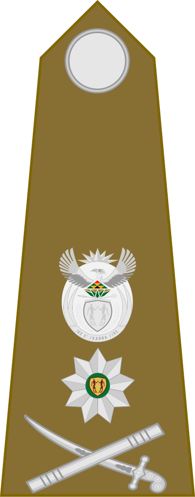 SA Army Brigadier General shoulder insignia