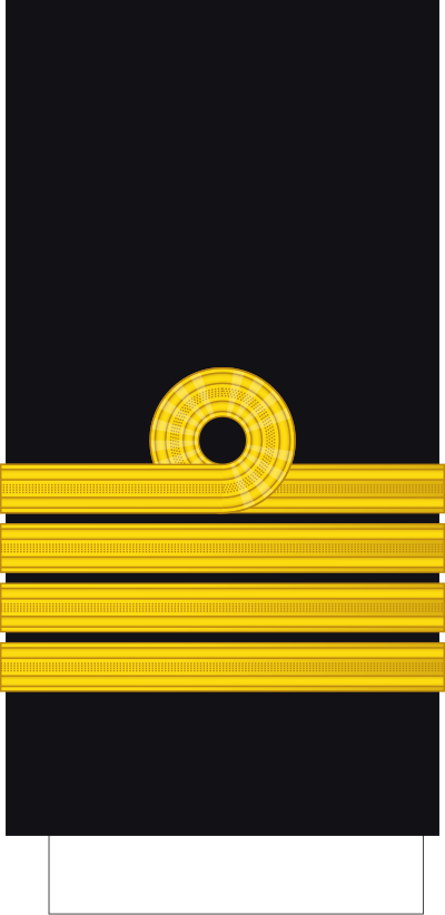 SA Navy Captain sleeve insignia