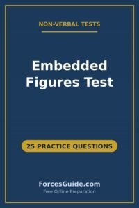Embedded Figures Test — 25 practice questions with answers for ISSB and Pakistan Army initial test preparation