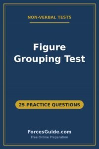 Figure Grouping Test — 25 practice questions with answers for ISSB and Pakistan Army initial test preparation